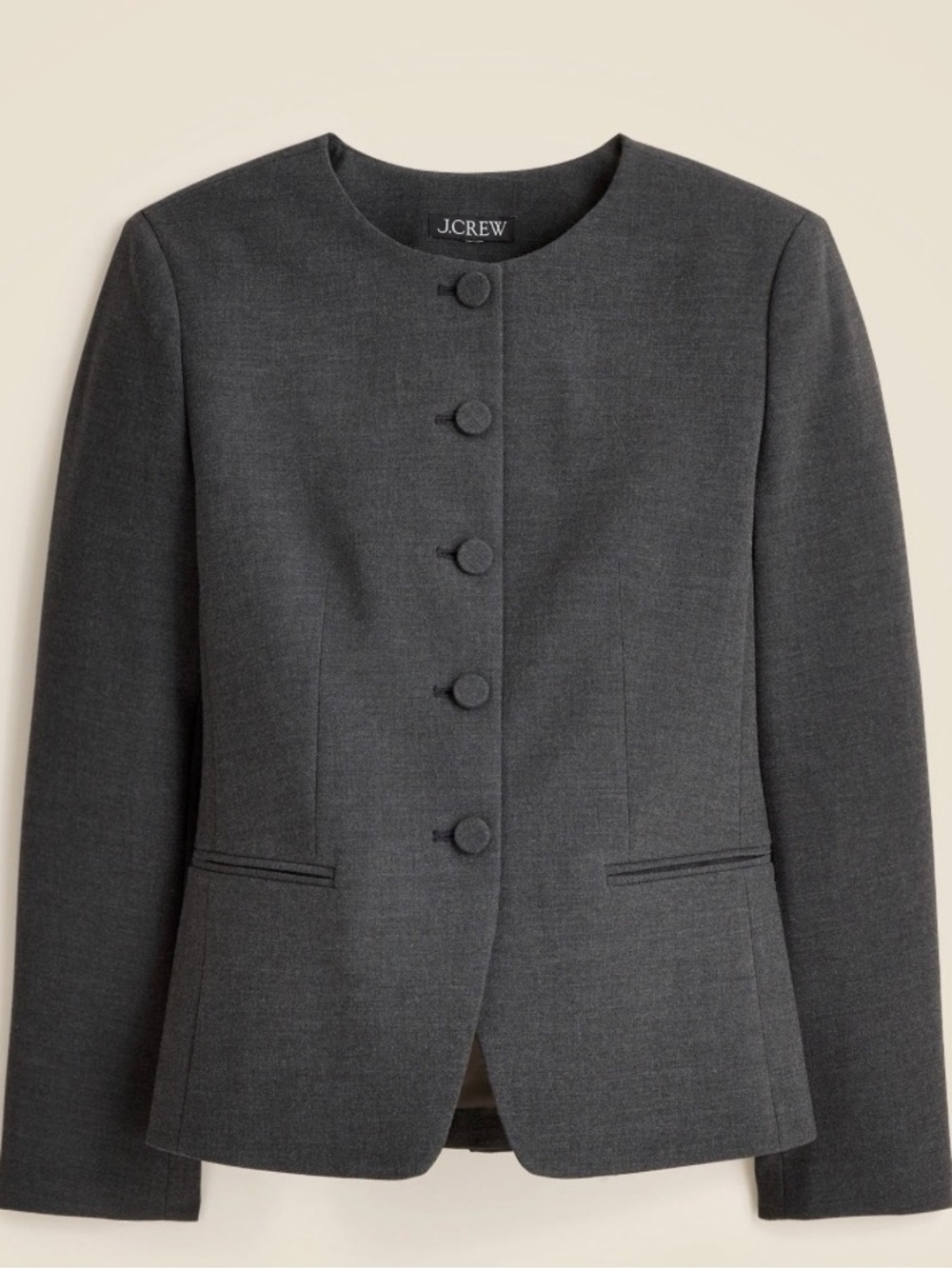 J. Crew Women's NWT Cora lady jacket in four-season stretch - Grey